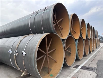 Anti-corrosion SSAW steel pipes for water supply and drainage
